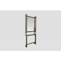 Мужское барбер зеркало Andres с подставкой