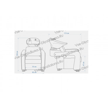 Мойка "Wonder" парикмахерская