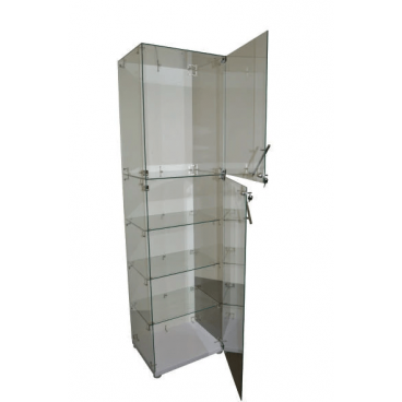 Витрина выставочная МЦ-041 стеклянный каркас