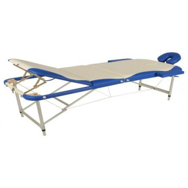 Массажный стол складной алюминиевый JFAL03 М/К (3-х секционный)