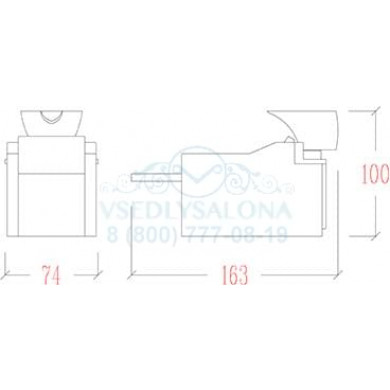 Мойка парикмахерская VIP RELAX