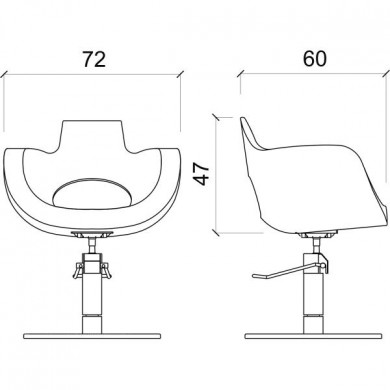 Кресло парикмахерское &quot;AUREOLE ANNIVERSARY&quot;