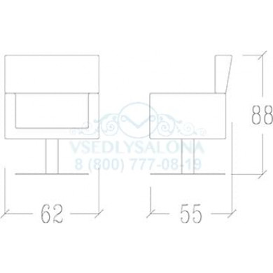 Кресло парикмахерское PICCADILLY