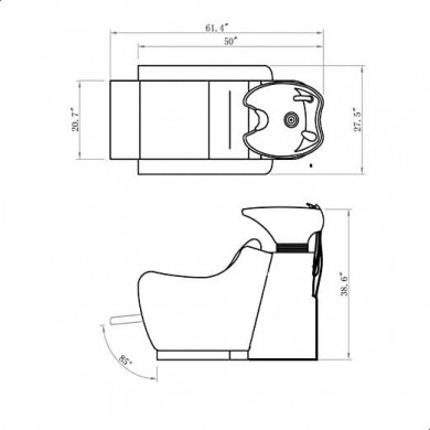 Парикмахерская мойка &quot;Estate&quot;