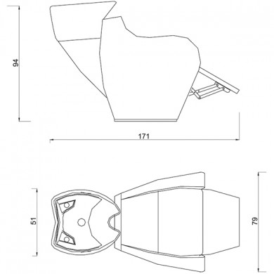 Мойка парикмахерская &quot;CELEBRITYWASH E&quot;